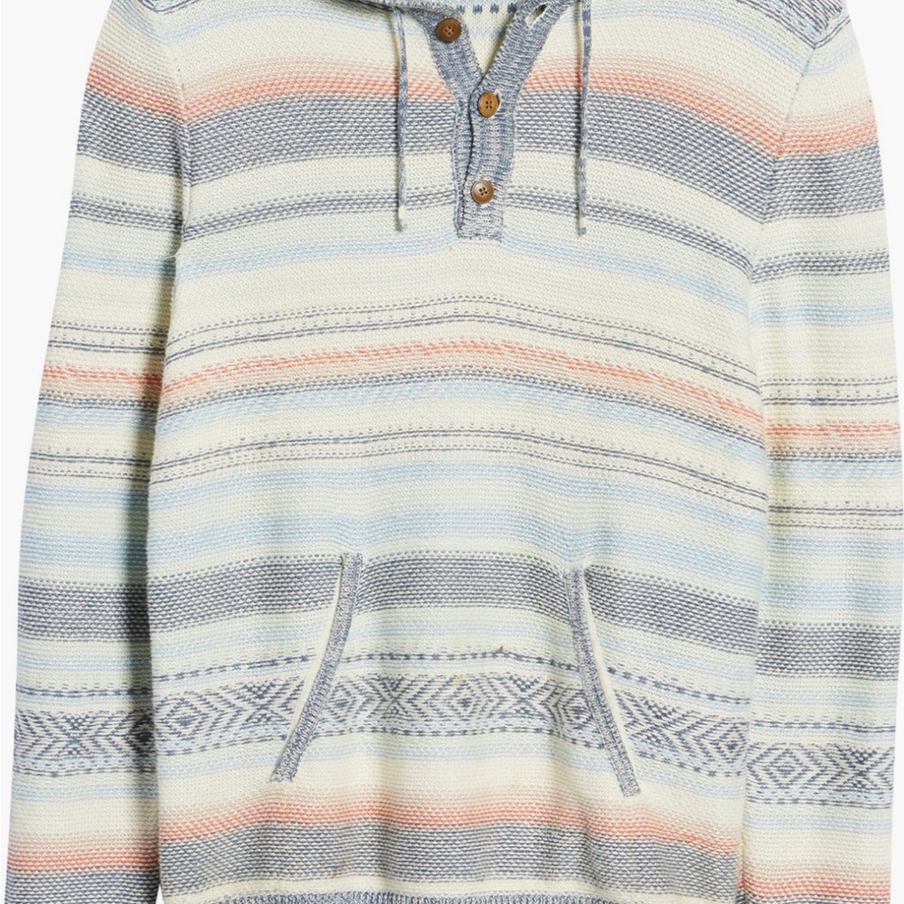 Faherty Cove Sweater Poncho - Men’s M - NWT - BEACON PARADISE